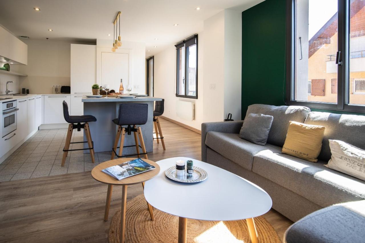 Duplex Albigny 3 Minutes Du Lac Annecy Exterior foto